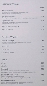 Hotel K.C Residency menu 3