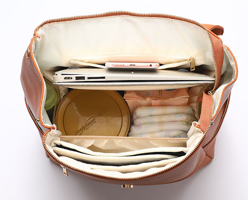 Title 6, New PU Mummy Bag Double Shoulder Multifunctiona...