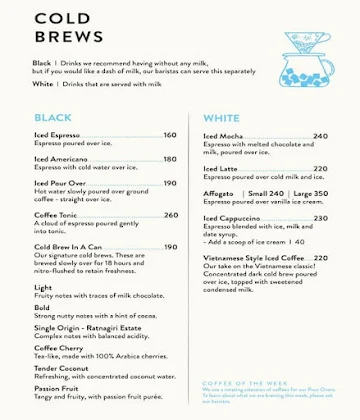 Suchali's Artisan Bakehouse menu 