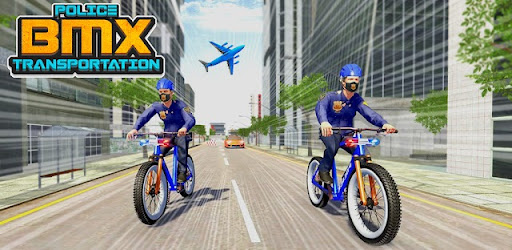 Police BMX Bike Transport Game