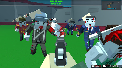 Screenshot Blocky Gun Warfare Zombie