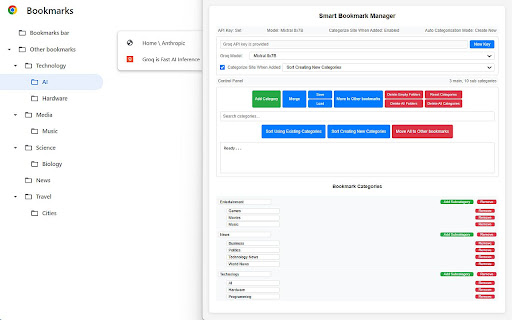 Smart Bookmark Manager