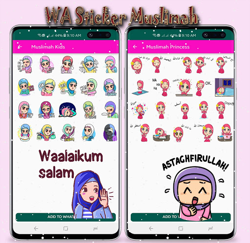 WAStickerApps Hijab Muslimah Islamic WA Sticker