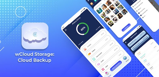 wCloud Storage: Quick backup