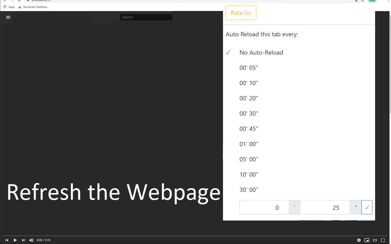 Tab Auto Refresh