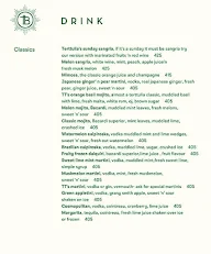 Terttulia Bistro menu 1