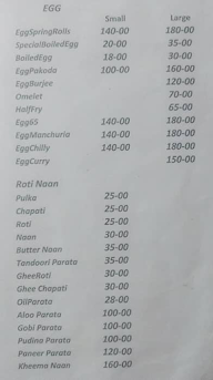 Bombay Bar menu 4