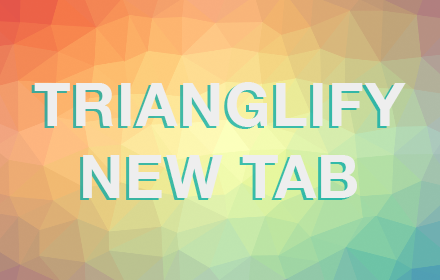 Trianglify New Tab Preview image 0