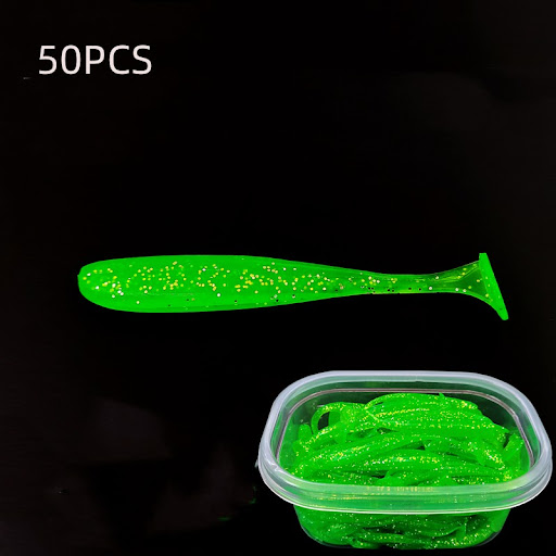 Title 4, Luya T-Tail Soft Bait for Sea and Freshwater Fi...