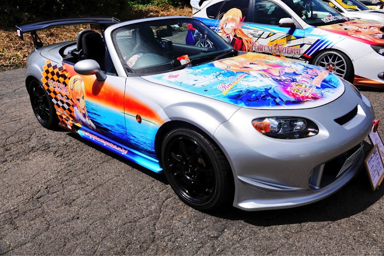 ロードスターのエビス痛車夏祭り・ドリフト・痛車・エビスサーキット・ロードスター に関するカスタム事例の投稿画像7枚目