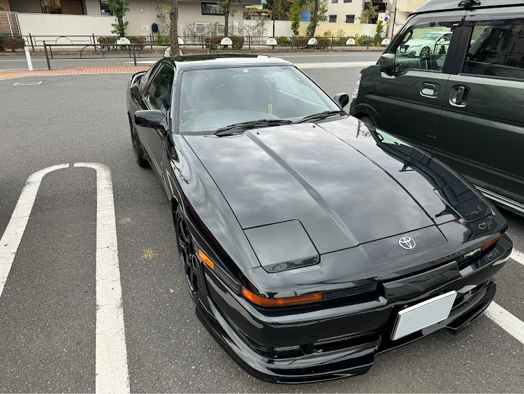 スープラのコンビニ駐車場にて・午後からボーリング・一日中寒いに関するカスタム事例の投稿画像2枚目