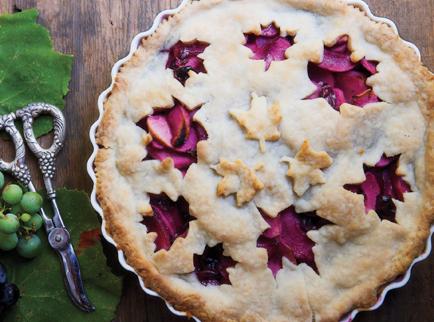 Grape & Apple Pie