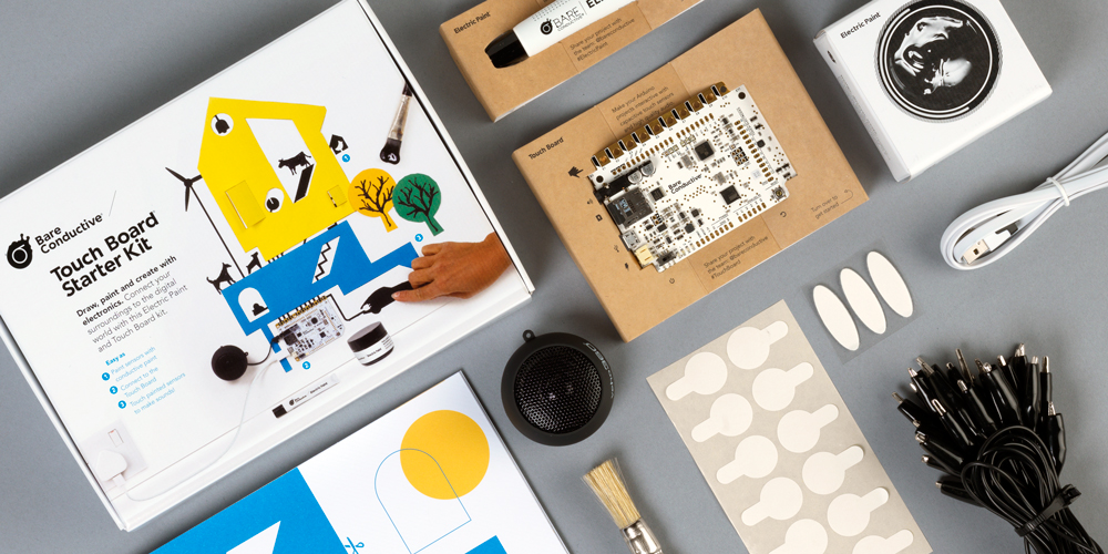 the bare conductive touch board starter kit