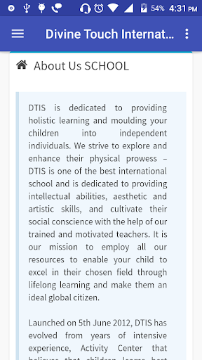 Divine Touch International School