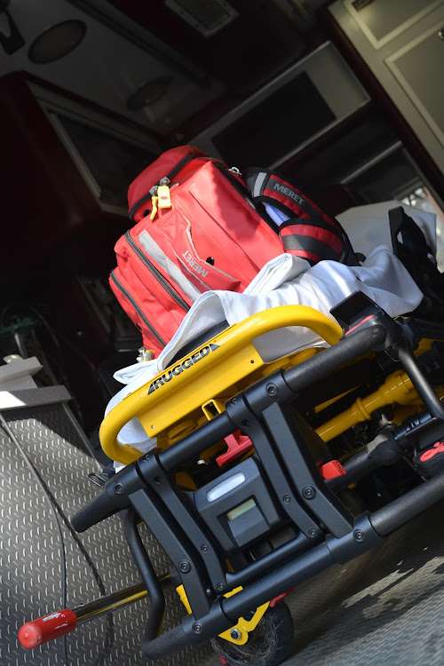 Two Eastern Cape emergency medical services (EMS) paramedics have been suspended by the provincial health department after allegedly failing to assist a heavily pregnant woman into a waiting ambulance.