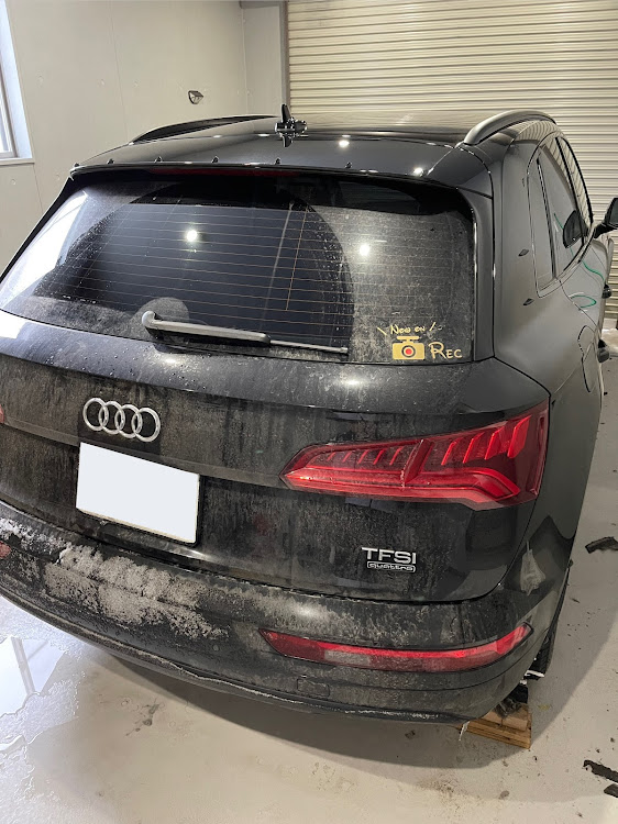 Q5の洗車・ガレージ・氷点下・洗車スポンジ・2月もよろしくお願いしますに関するカスタム事例の投稿画像2枚目
