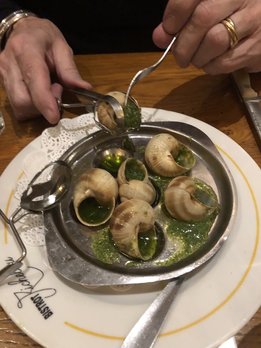 Delicious gf escargot