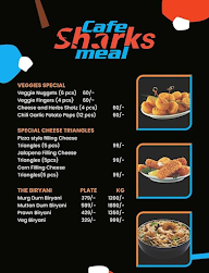 Cafe Sharks Meal menu 2