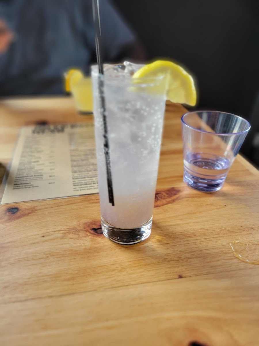 lavender and lemon drink