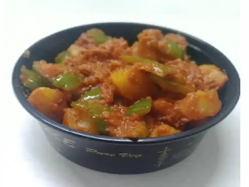 Simala Mirchi - Bataka Mix Sabji