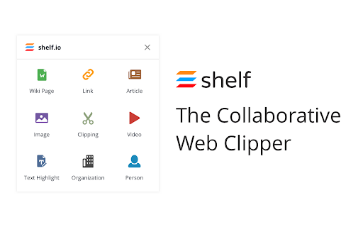 Shelf Collaborative Web Clipper