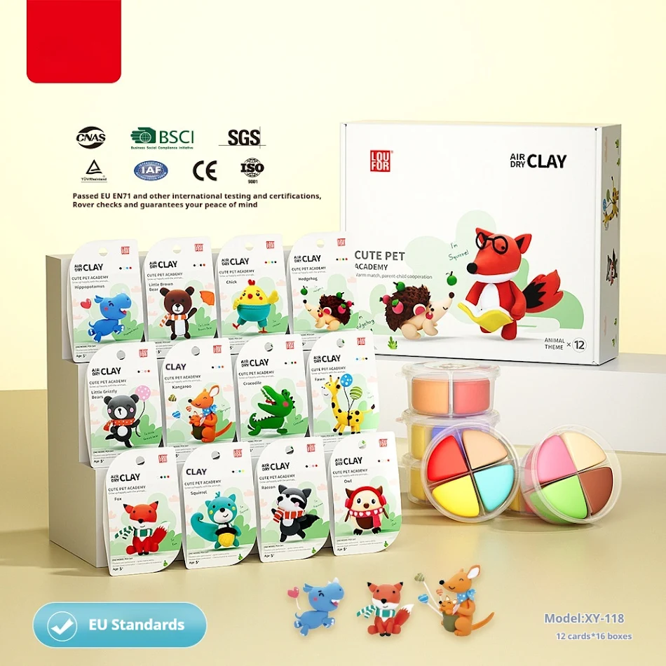 Arcilla Plástica Ultraligera Hecha a Mano DIY Crea y moldea fácilmente. Ideal para proyectos creativos. Ligera, suave y perfecta para artistas y niños.