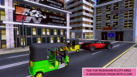 indian auto rickshaw simulator driving games Screenshot