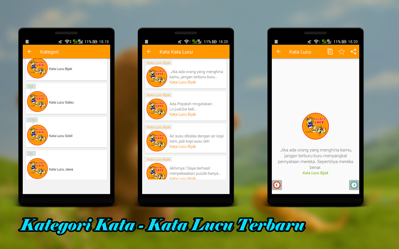 500 Kata Kata Lucu Terbaru 2018 Android Apps On Google Play