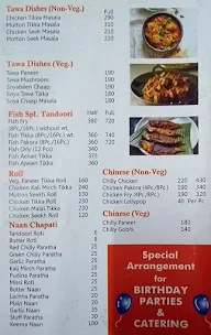 Rajouri's Chick Shop menu 2