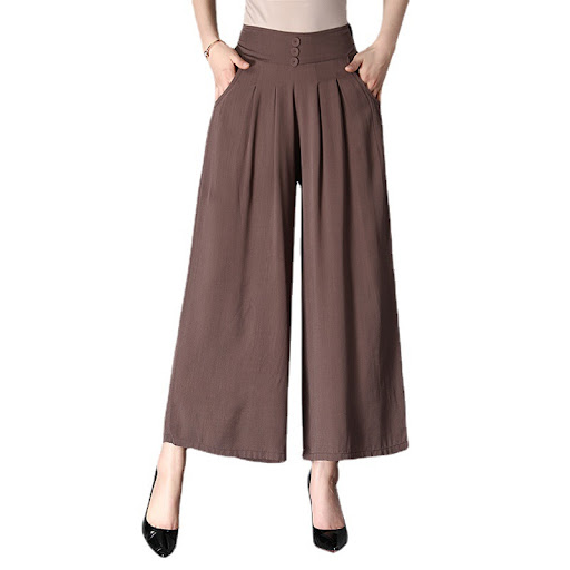 Title 8, Womens Elastic Waist Wide Leg Pants, offering ...