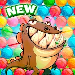 Dino Pop! Bubble Shooter Arcade & Puzzle Adventure Apk