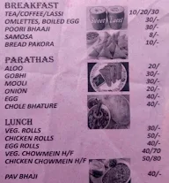 John Delices Food Corner menu 1