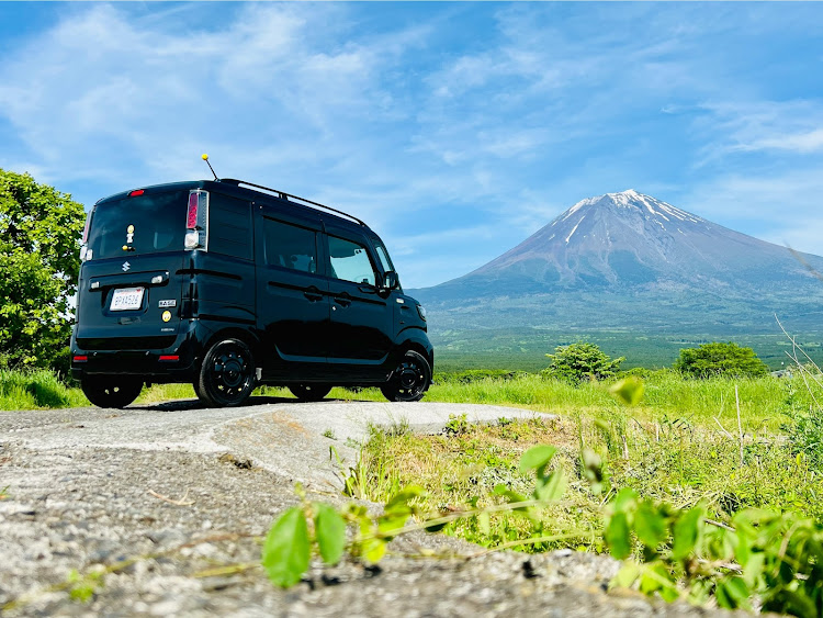 スペーシアベースのMK33V BASE・富士山とコラボ・富士山ドライブ・ドライブに関するカスタム事例の投稿画像3枚目