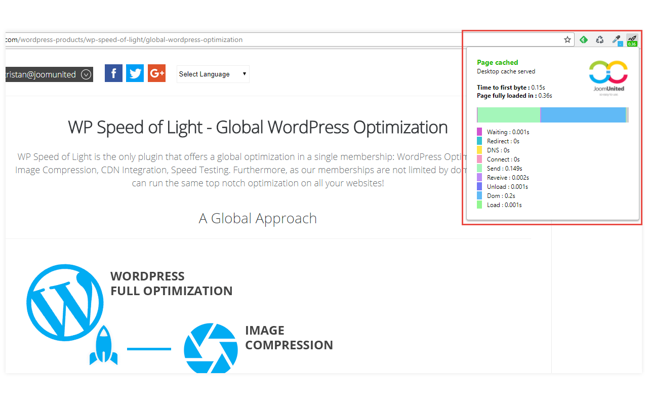 Joomunited cache checker Preview image 3