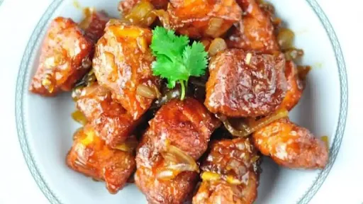 Honey Chilli Chaap Dry