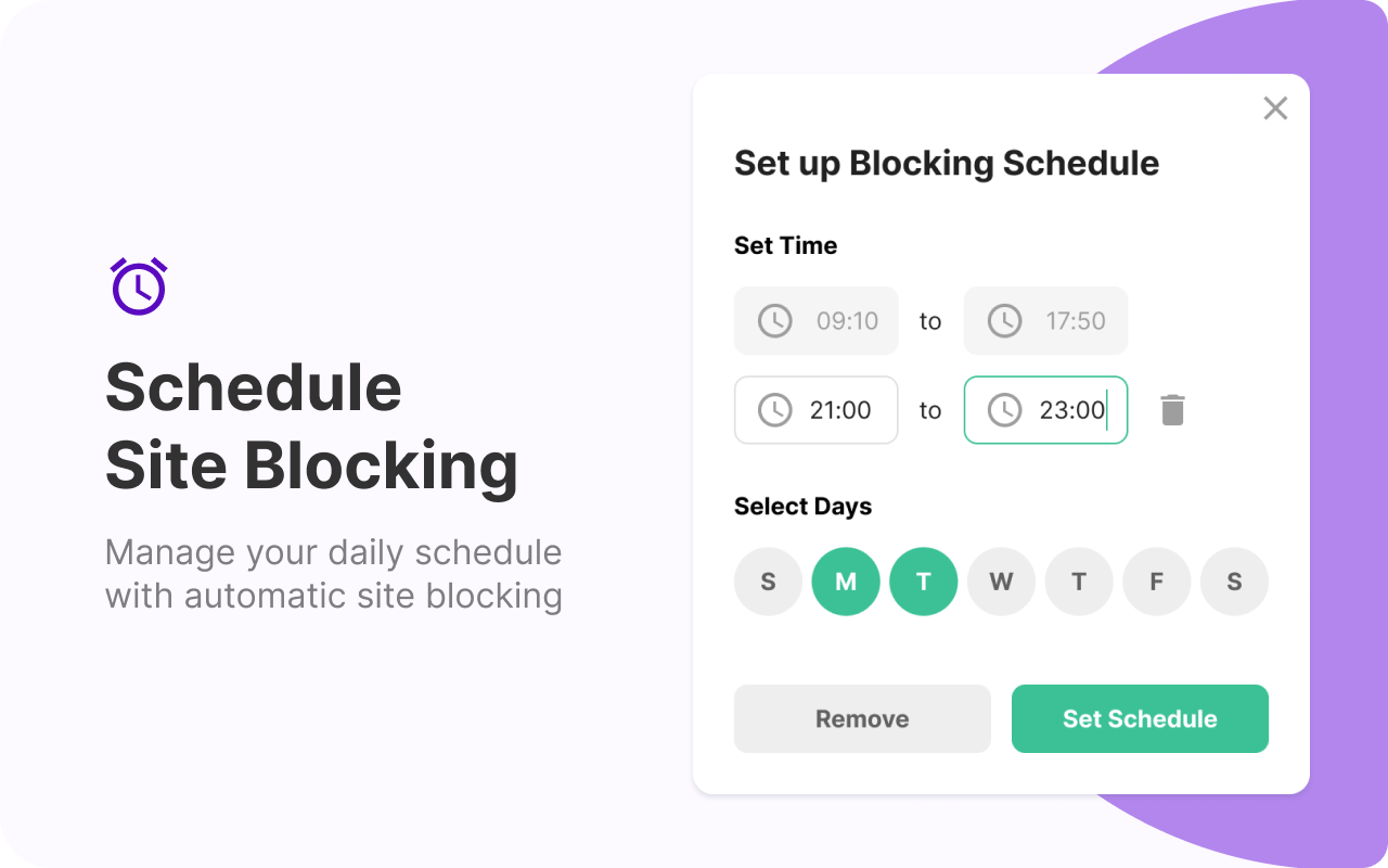 BlockSite: Block Websites & Stay Focused Preview image 15