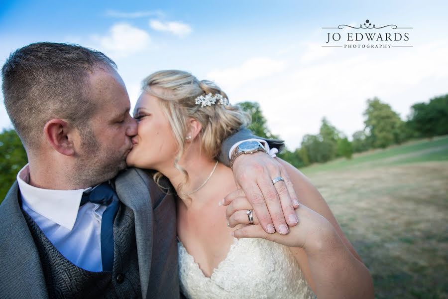 Wedding photographer Jo Edwards (joedwardsphoto). Photo of 2 July 2019