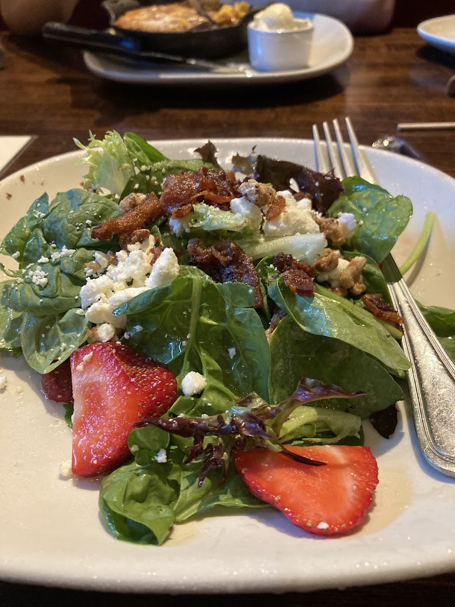 Spinach salad