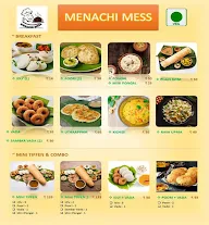 Menachi Mess menu 1