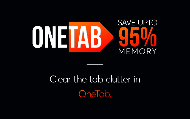 OneTab: Better Tab Management & Productivity Preview image 3