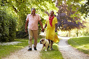 Stock image: Retired couple