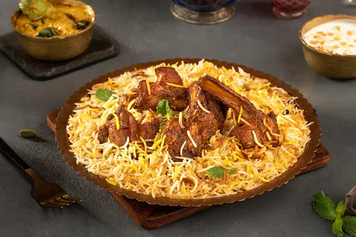 Mutton Dum Hyderabadi Biryani -750ml