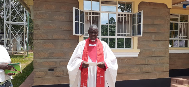 National chairman of the Alliance of Registered Churches in Kenya Bishop Samuel Welimo