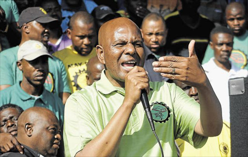 Amcu president Joseph Mathunjwa