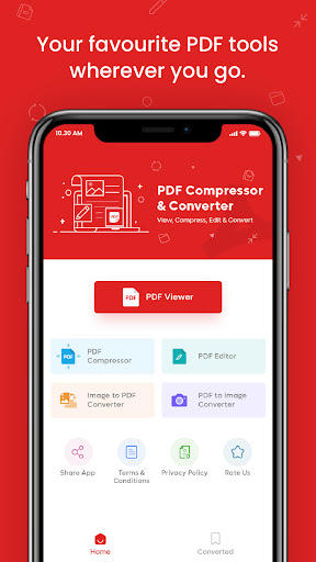 PDF Reader, PDF Compressor, Image to PDF Converter