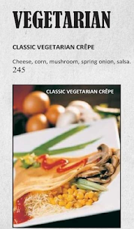 The Crepe Cafe menu 7