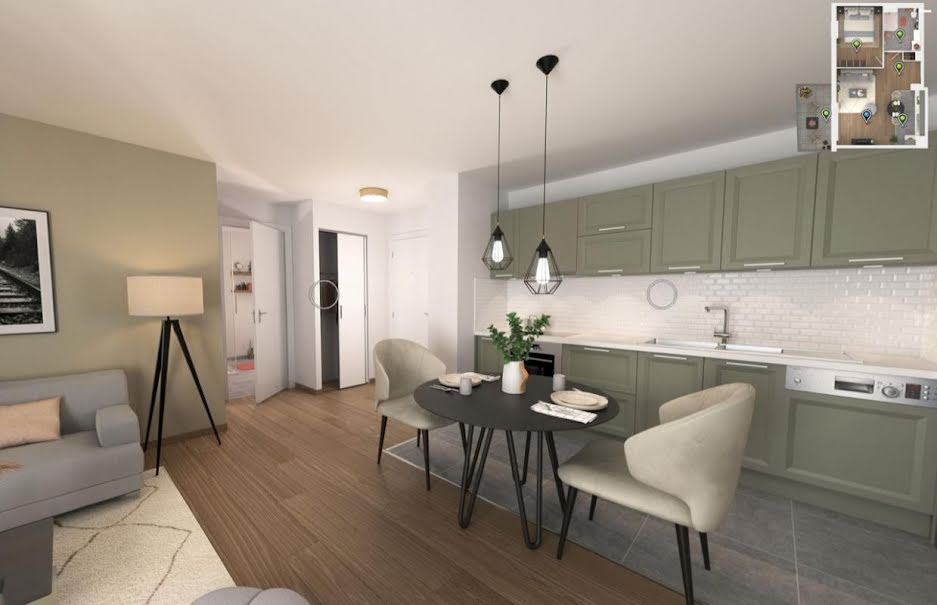 Vente maison 3 pièces 48.73 m² à Mulhouse (68100), 260 100 €