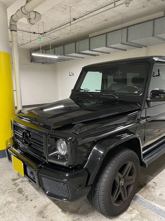 Gクラスの洗車・グラフェンウォーター・メルセデス・車種名エンブレムは有り派に関するカスタム事例の投稿画像4枚目