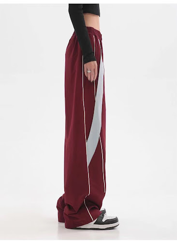 Title 15, Womens Wide Leg Straight Sports Casual Pants C...