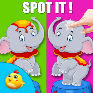 Circus Spot The Difference Fun logo